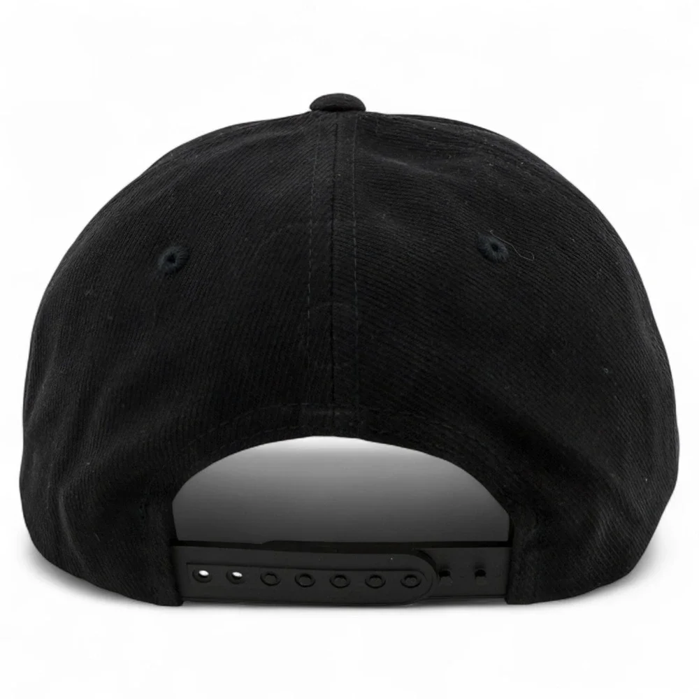 Brixton Company Canyon MP Cotton Black A-Frame Snapback Adjustable Hat Cap